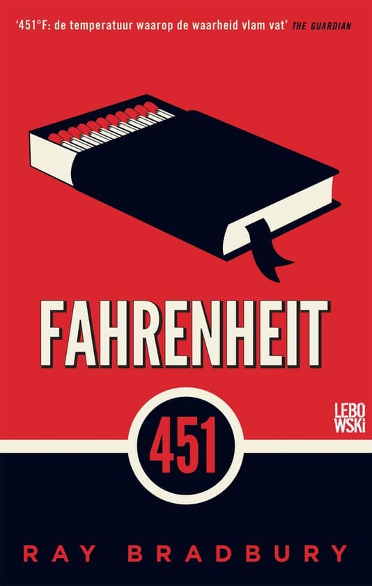 Omslag van Fahrenheit 451