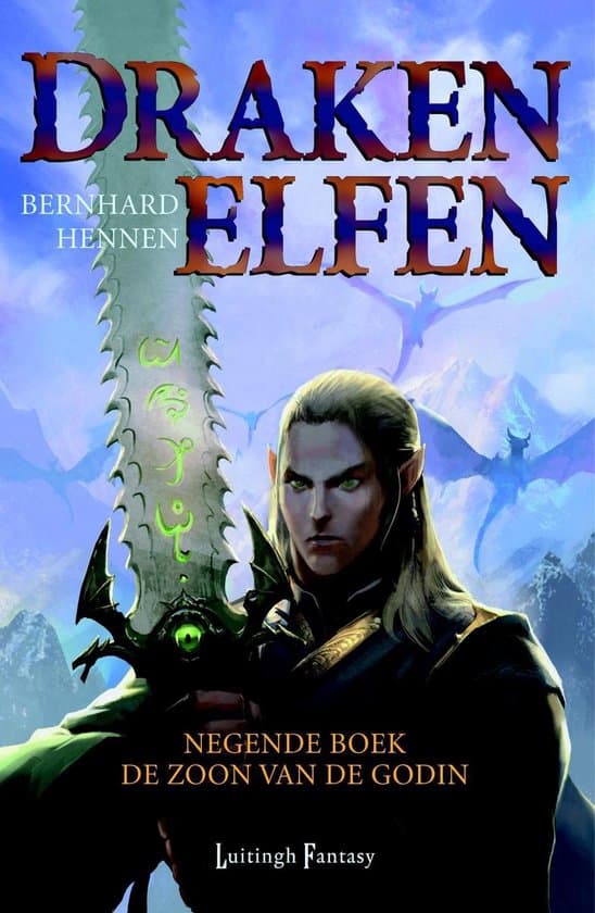 Omslag van Drakenelfen 9 - Drakenelfen 9 - De Zoon van de Godin
