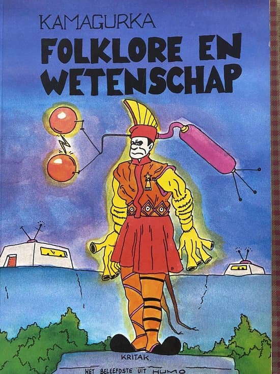 Omslag van Kamagurka Folklore en wetenschap Cartoons