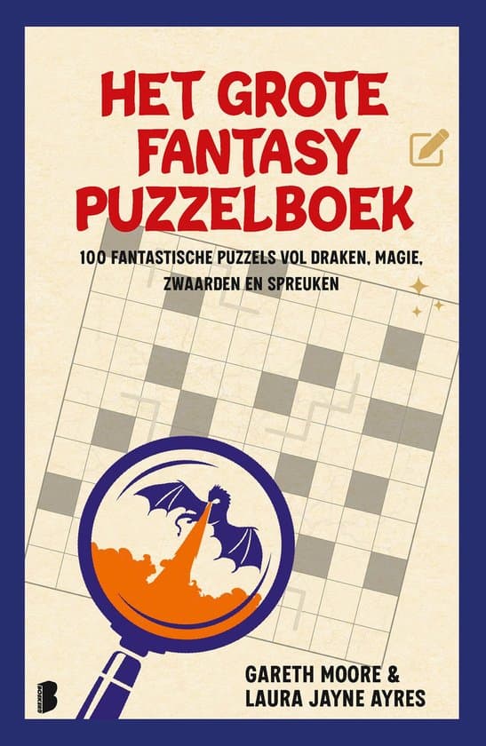Omslag van Het grote fantasypuzzelboek