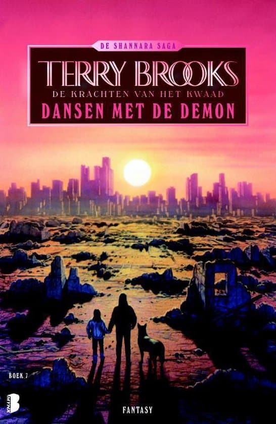 Omslag van De Shannara saga 7 - Dansen met de demon