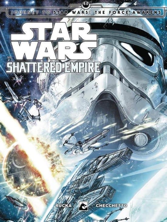 Omslag van Star Wars - Shattered empire