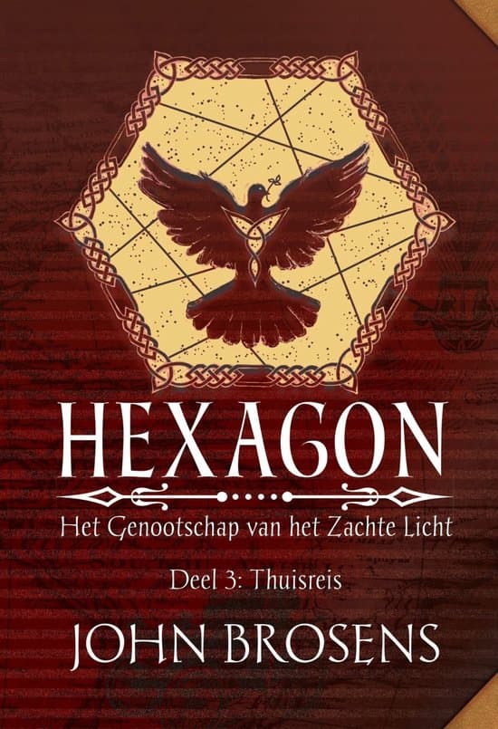 Omslag van Hexagon - Het Genootschap van het Zachte Licht 3 - Thuisreis