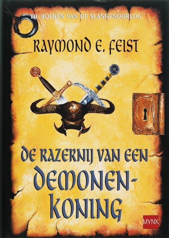 Omslag van De Boeken Van De Slangenoorlog De Razernij Van Een Demonenkoning