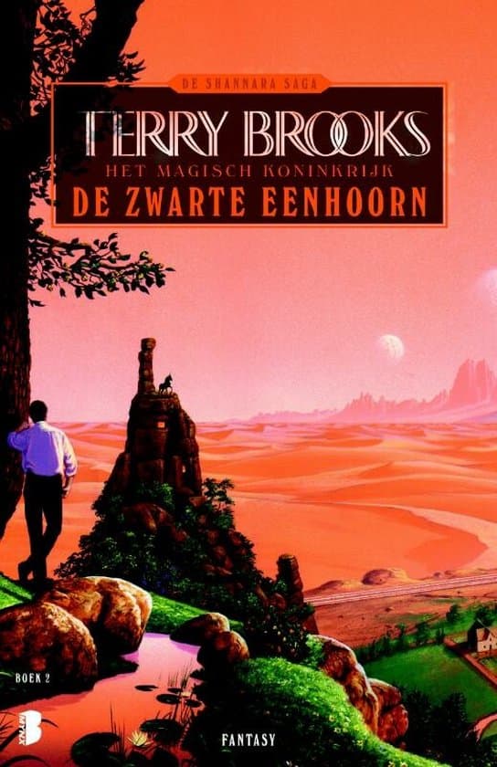 Omslag van De Shannara saga 2 - De zwarte eenhoorn