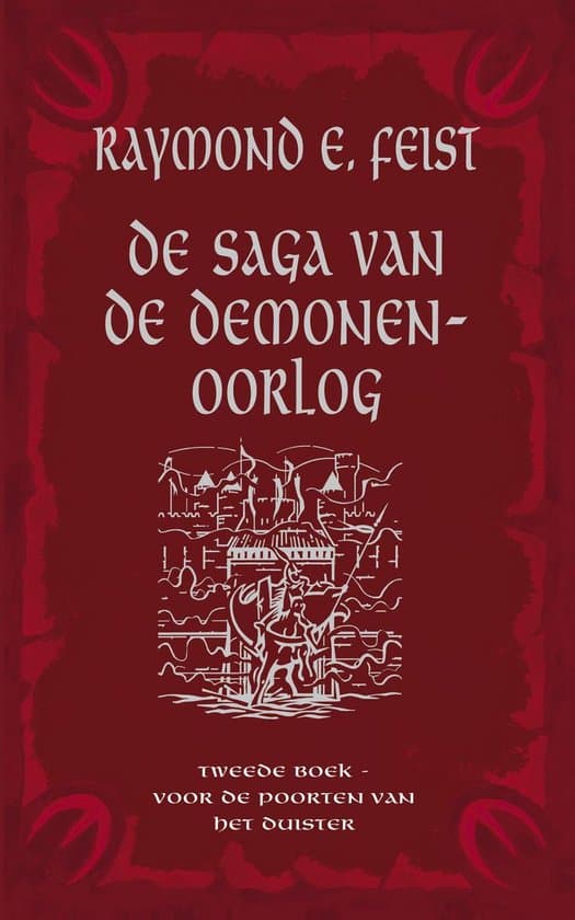 Omslag van De saga van de demonenoorlog 2 - Voor de poorten van het duister