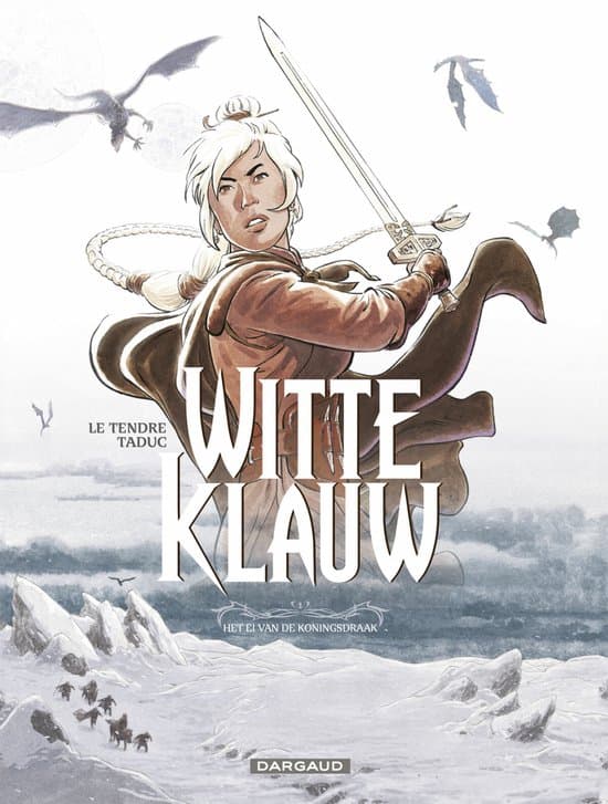 Omslag van Witte klauw 01. het ei van de koningsdraak