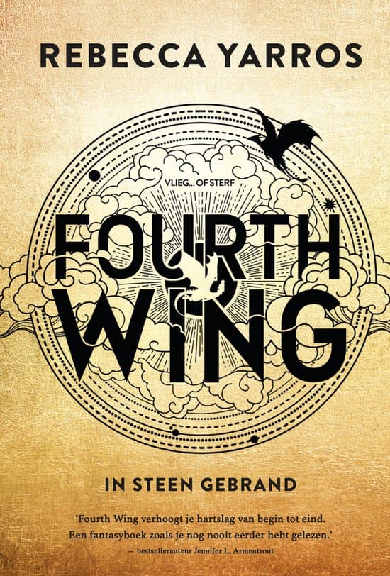 Omslag van Fourth Wing 1 - Fourth Wing