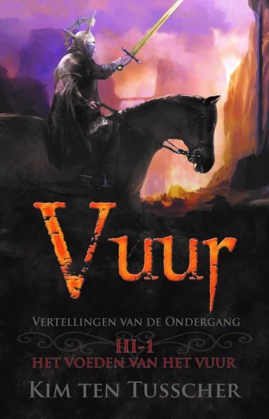 Omslag van De vertellingen van de ondergang 3 - Vuur 1