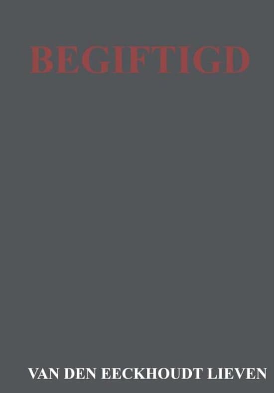 Omslag van Begiftigd