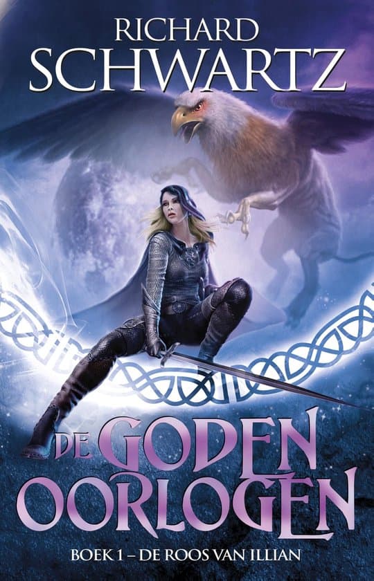 Omslag van De Godenoorlogen 1 - De Roos van Illian
