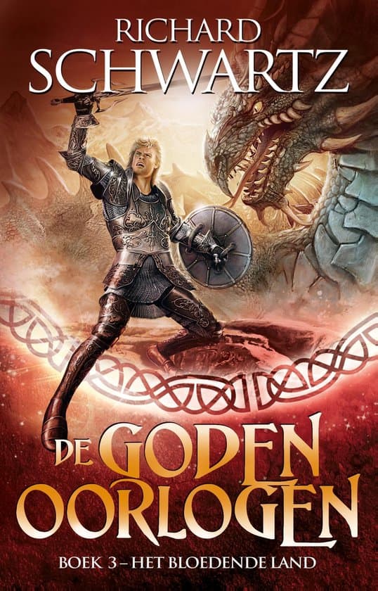 Omslag van De Godenoorlogen 3 - Het Bloedende Land