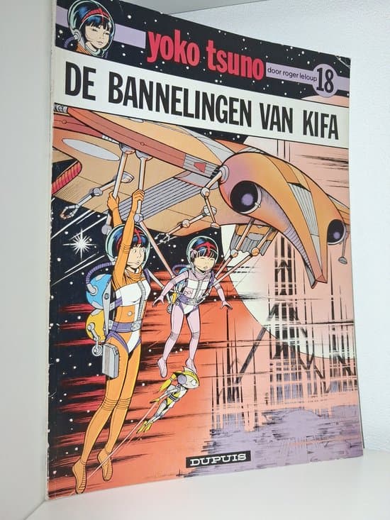 Omslag van De Bannelingen van Kifa, Yoko Tsuno nr 18