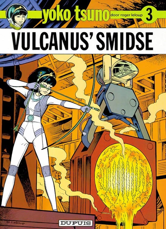 Omslag van Vulcanus' Smidse , Yoko Tsuno nr 3