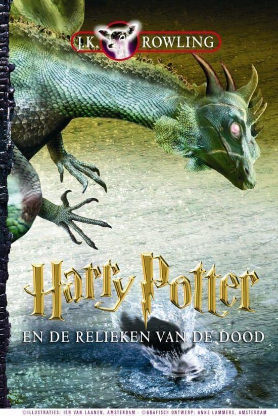 Omslag van Harry Potter 7 - Harry Potter en de relieken van de dood