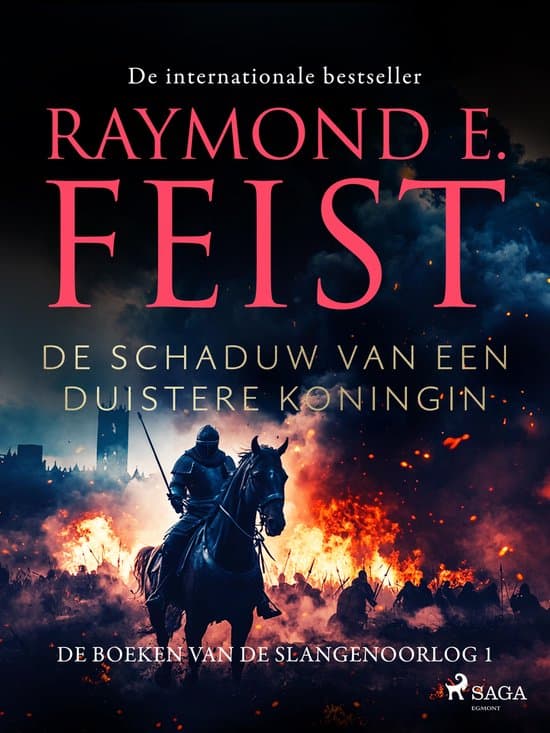 Omslag van De boeken van de Slangenoorlog 1 - De schaduw van een duistere koningin