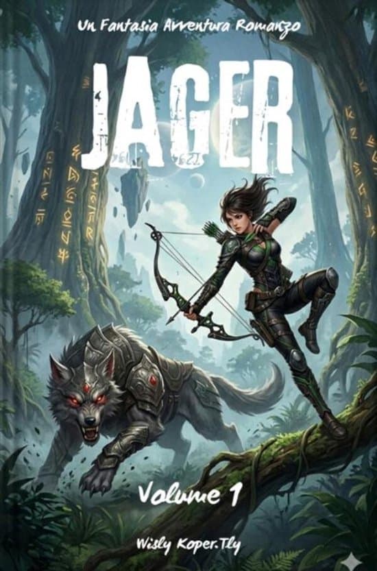 Omslag van Jager:Een Episch Fantasie LitRPG Avontuur Roman(Volume 1)