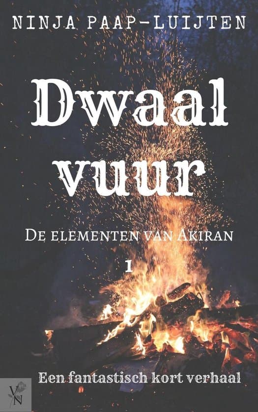 Omslag van De elementen van Akiran 1 - Dwaalvuur