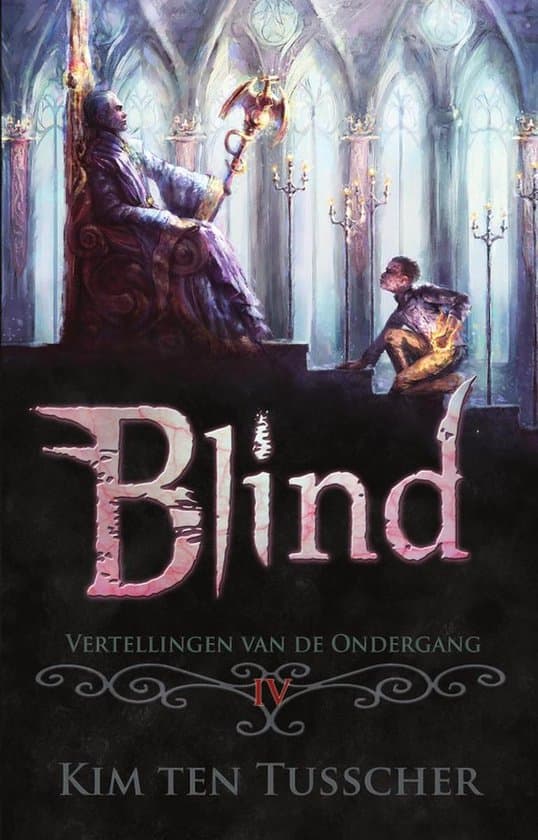 Omslag van De vertellingen van de ondergang 4 - Blind