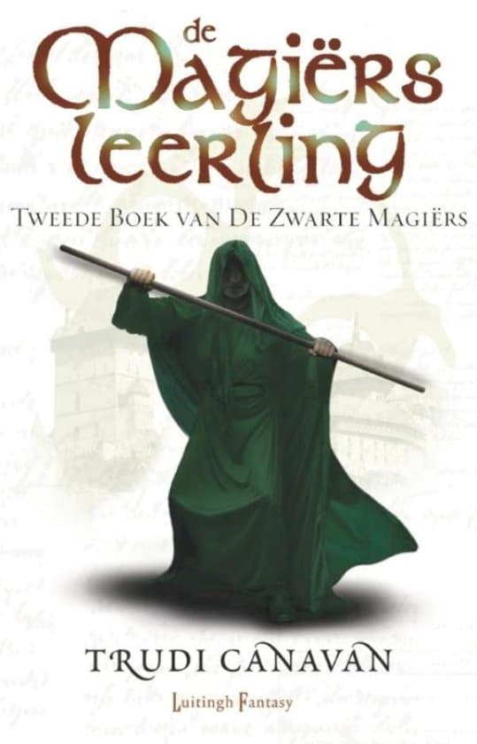 Omslag van De Zwarte Magiërs 2 - De Magiërsleerling