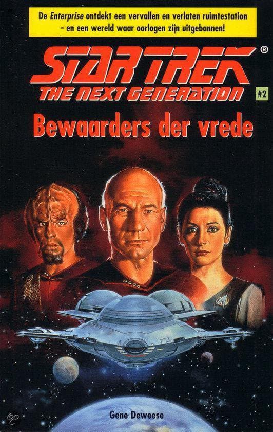 Omslag van Star trek 2: bewaarders der vrede
