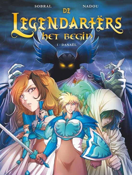 Omslag van Legendariërs - het begin 01. Danaël