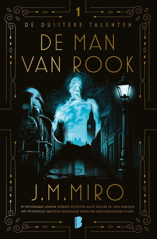Omslag van Duistere talenten 1 - De man van rook