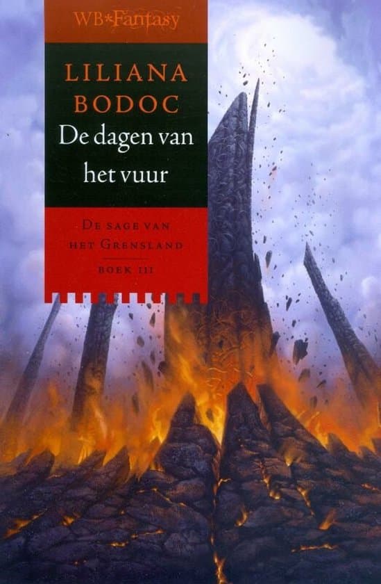 Omslag van De sage van het Grensland 3 - De dagen van het Vuur