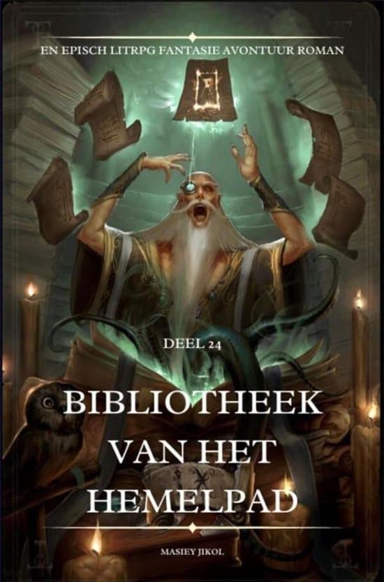 Omslag van Bibliotheek van het Hemelpad:En Episch LitRPG Fantasie Avontuur Roman(Deel 24)
