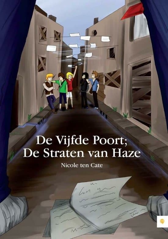 Omslag van De Vijfde Poort; De Straten Van Haze