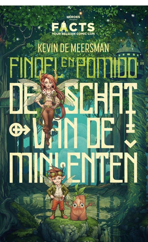 Omslag van Findel en Pomido - De schat van de mini-Enten