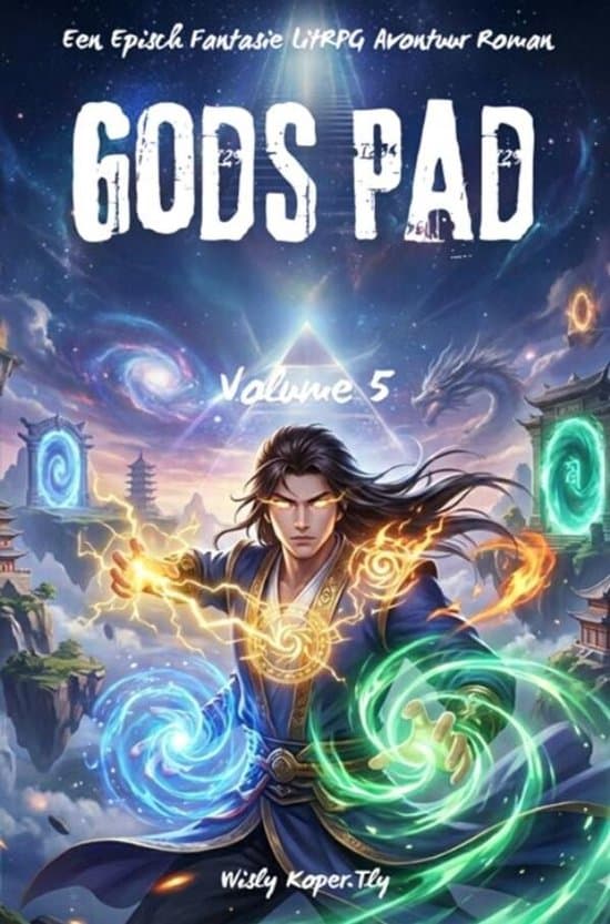 Omslag van Gods Pad:Een Episch Fantasie LitRPG Avontuur Roman(Volume 5)