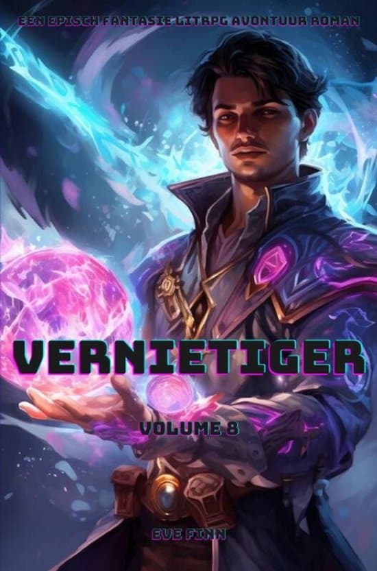Omslag van Vernietiger:Een Episch Fantasie LitRPG Avontuur Roman(Volume 8)