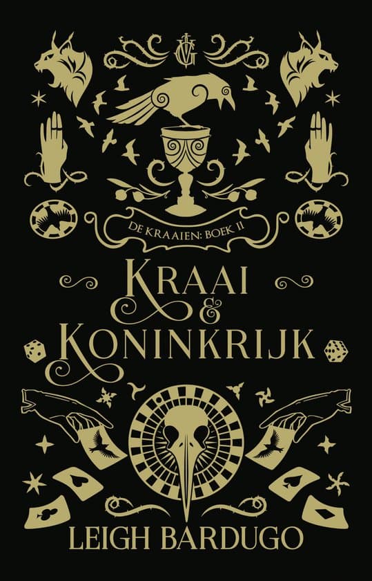Omslag van De Kraaien 2. Kraai en koninkrijk