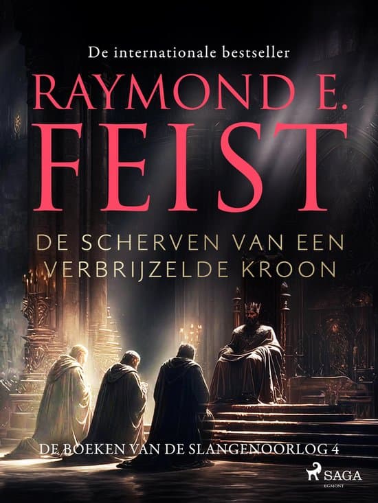 Omslag van De boeken van de Slangenoorlog 4 - De scherven van een verbrijzelde kroon