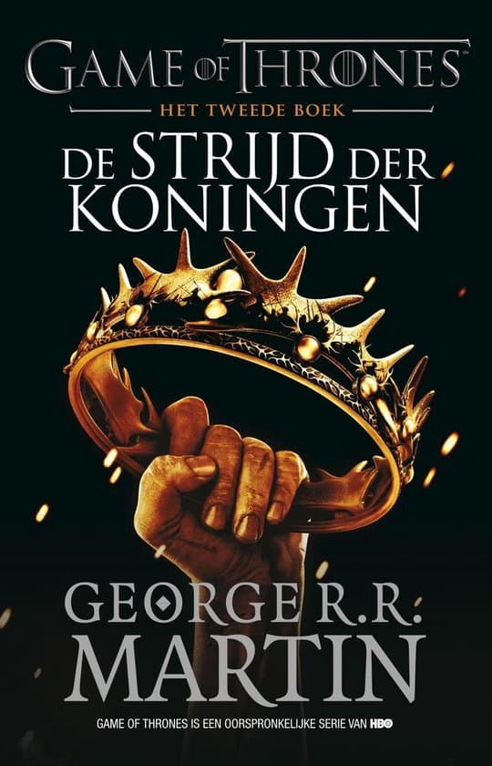 Omslag van Het Lied van IJs en Vuur 2 - De strijd der koningen