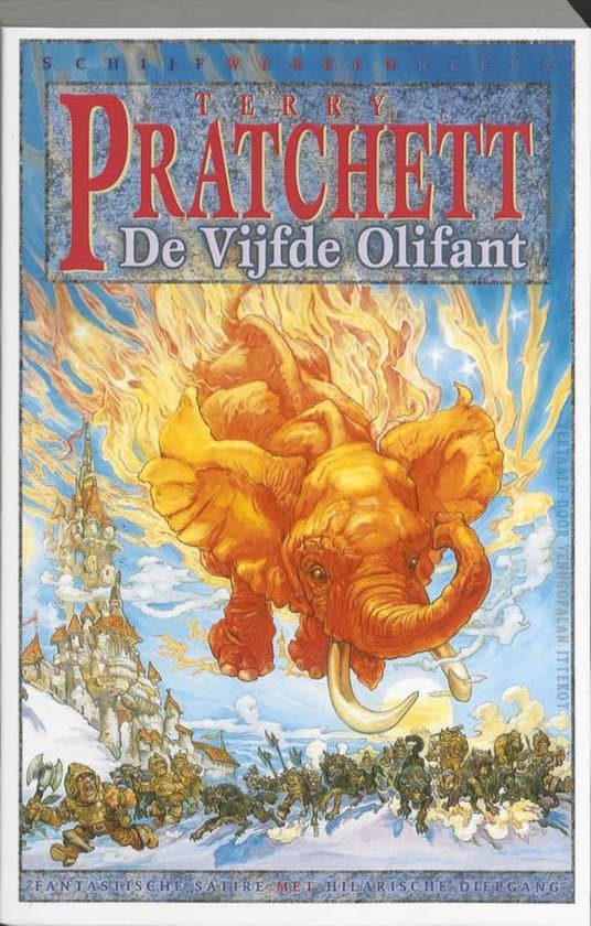 Omslag van De Vijfde Olifant / Druk Heruitgave
