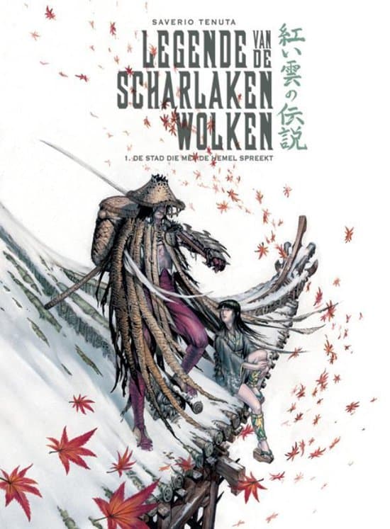 Omslag van De Legende van de Scharlaken Wolken 1 - De stad die met de hemel spreekt