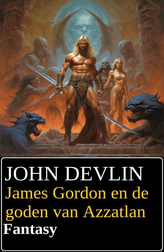 Omslag van James Gordon en de goden van Azzatlan : Fantasy