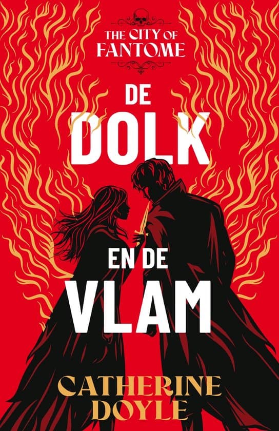 Omslag van The City of Fantome 1 - De dolk en de vlam
