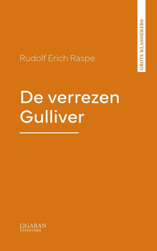 Omslag van De verrezen Gulliver;