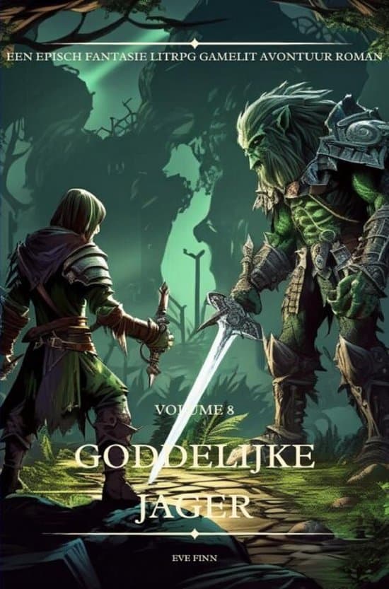 Omslag van Goddelijke Jager:Een Episch Fantasie LitRPG GameLit Avontuur Roman(Volume 8)