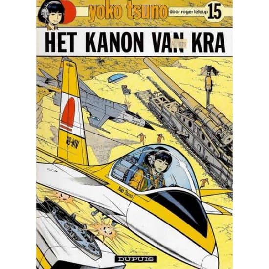Omslag van Yoko tsuno 15. het kanon van kra