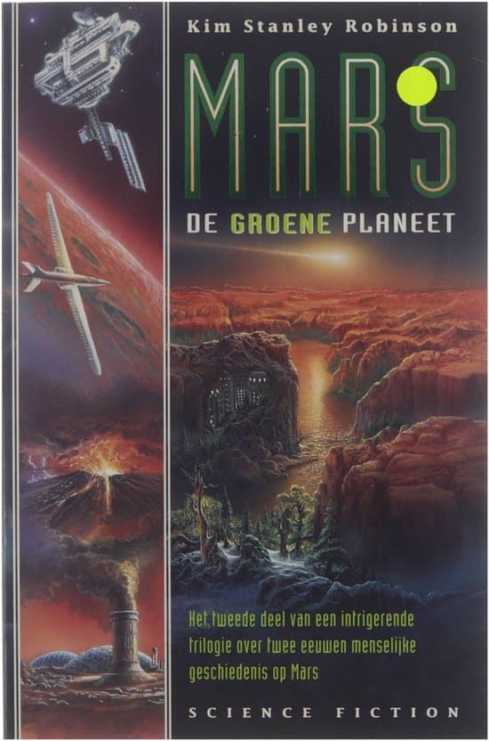 Omslag van Mars de groene planeet