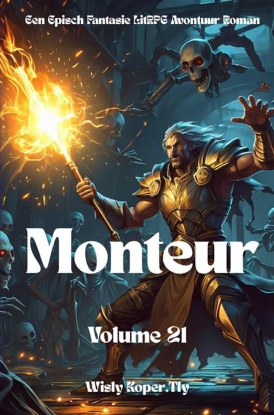 Omslag van Monteur:Een Episch Fantasie LitRPG Avontuur Roman(Volume 21)