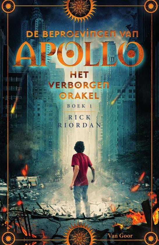 Omslag van De beproevingen van Apollo 1 - Het verborgen orakel