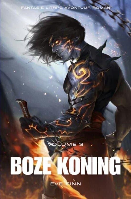 Omslag van Boze Koning:Fantasie LitRPG Avontuur Roman(Volume 3)