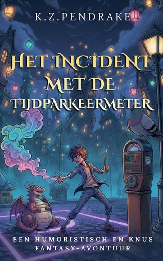 Omslag van de Magische Tegenslagen Van Quibbletown- Het Incident met de Tijdparkeermeter