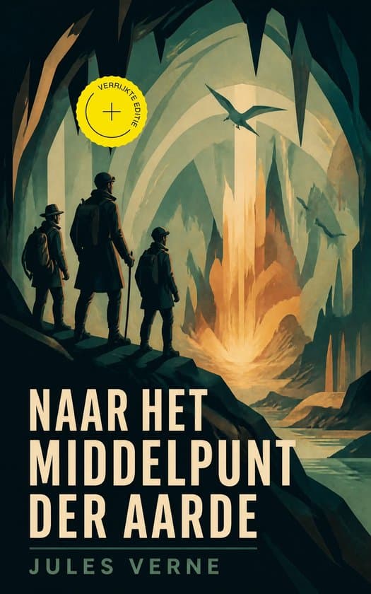 Omslag van Naar het middelpunt der Aarde (Geannoteerd)