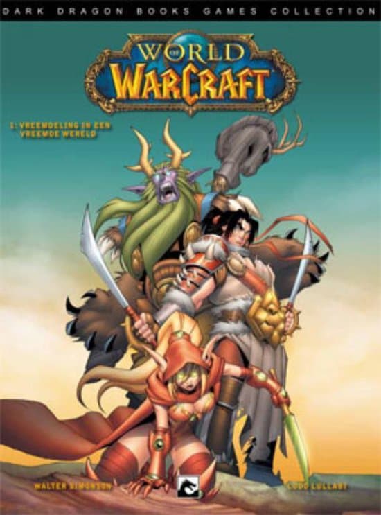 Omslag van World of Warcraft 1 - Vreemdeling in een vreemde wereld